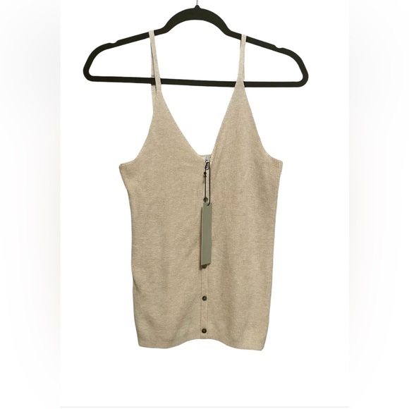 NWT | One Grey Day x Revolve Sterling Cami Latte 100% Cotton | Size S - Picture 4 of 12